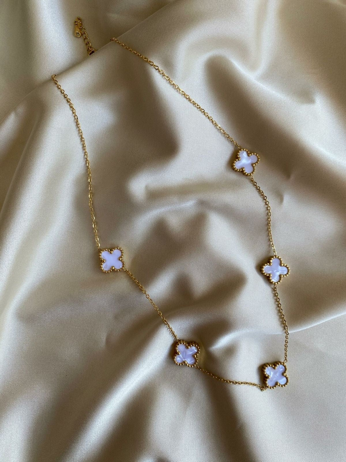 Five Flower Necklace