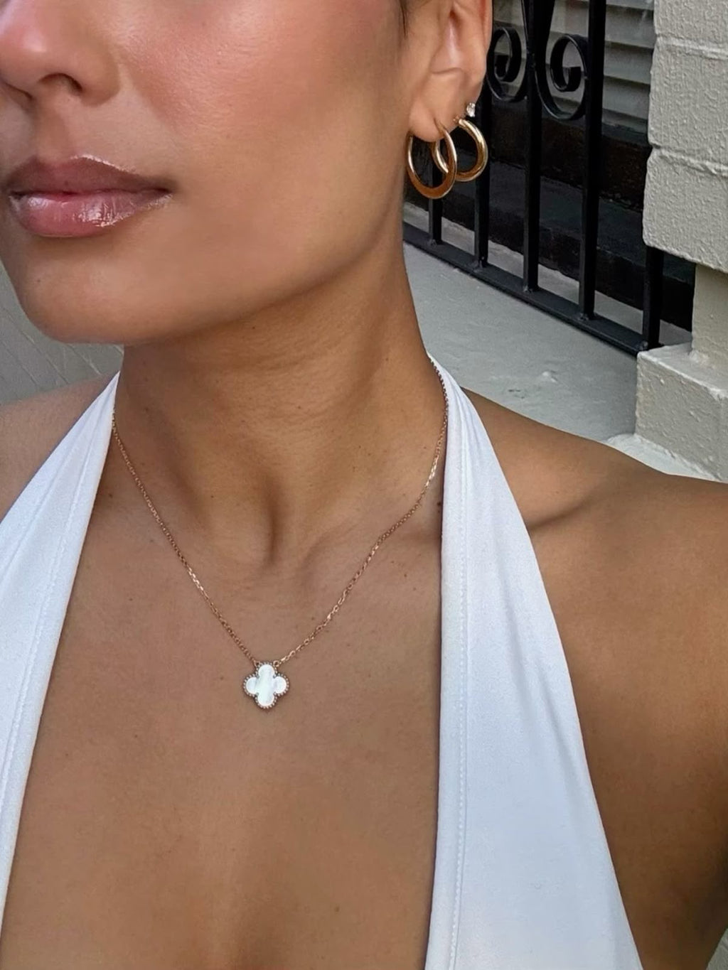 Flower Single Necklace