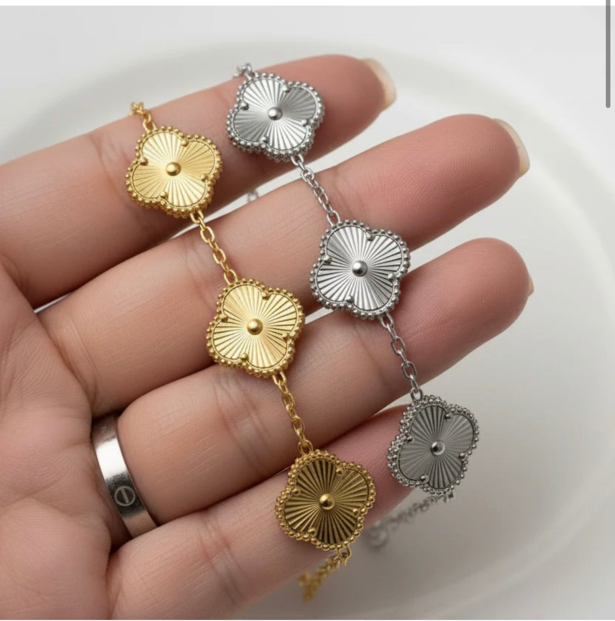 Luxe Flower Bracelet