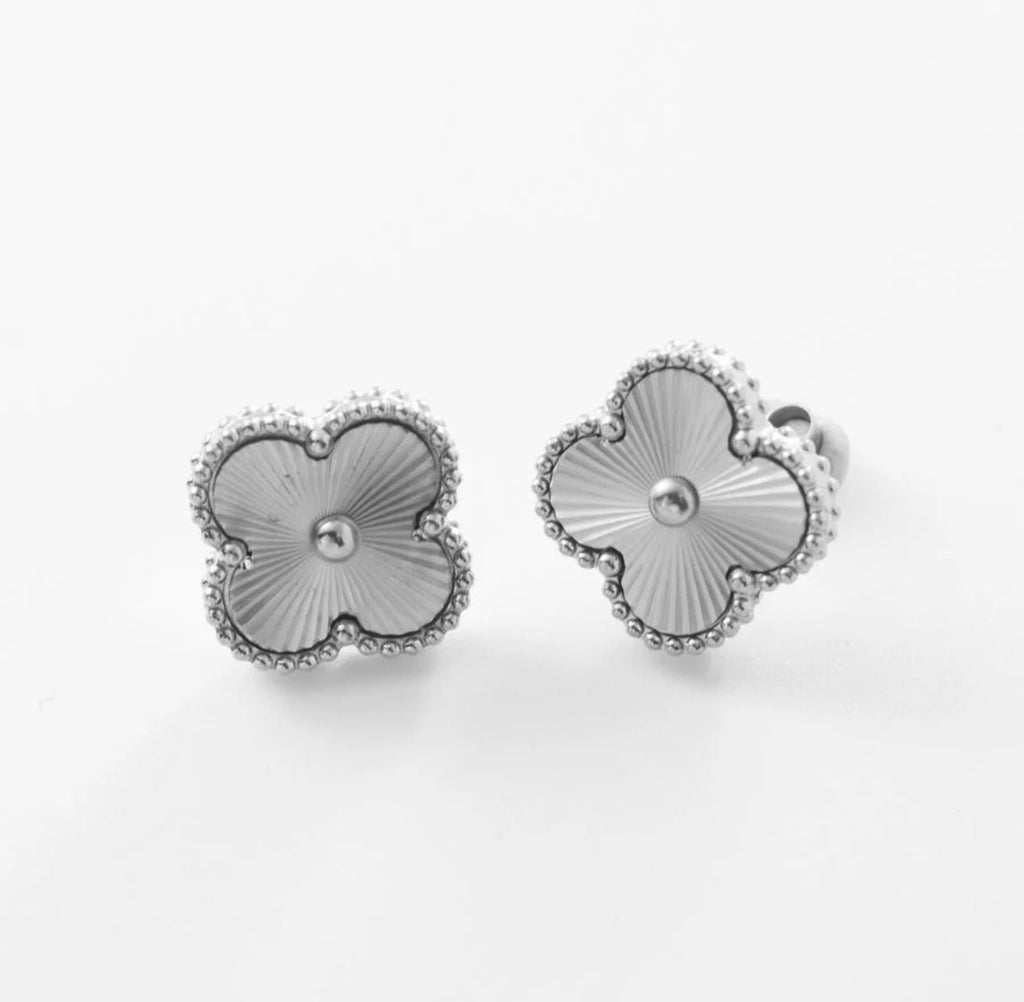 Luxe Flower Studs